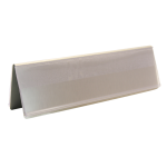 A name plate holder for desks