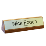 Style WB desk | Wooden Name Plate Holder