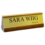 Style WS Desk Name Plate Holder